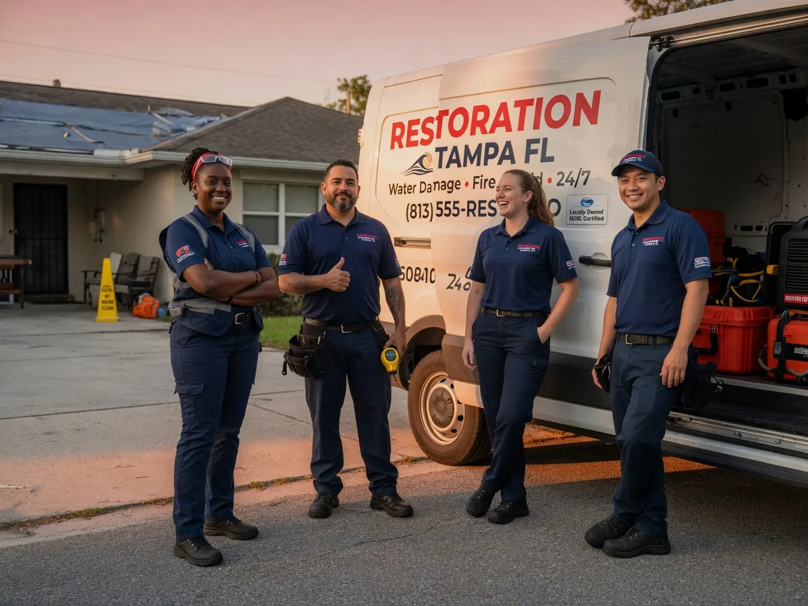 Water Damage Restoration company in Oostburg, WI
